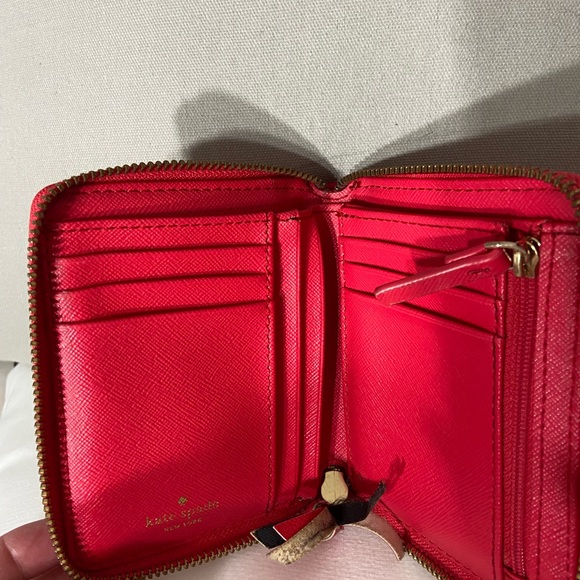 Kate Spade Red Nylon Wallet - Picture 2 of 3